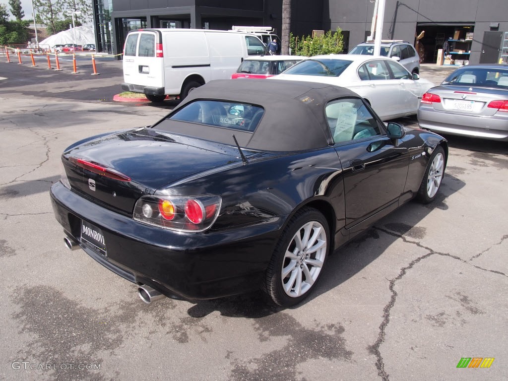 2005 S2000 Roadster - Berlina Black / Black photo #8