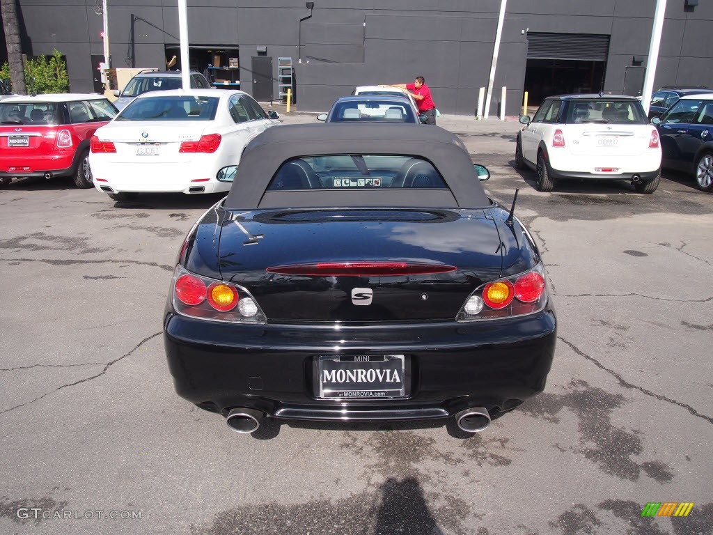 2005 S2000 Roadster - Berlina Black / Black photo #9