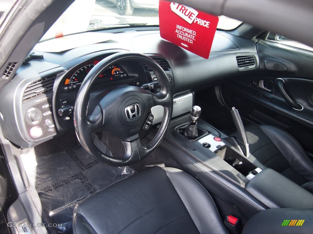 2005 S2000 Roadster - Berlina Black / Black photo #14