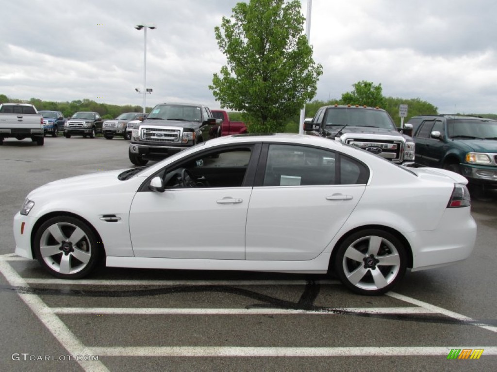 White Hot 2009 Pontiac G8 GT Exterior Photo #80803838