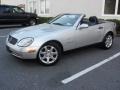 Brilliant Silver Metallic 2000 Mercedes-Benz SLK 230 Kompressor Roadster Exterior