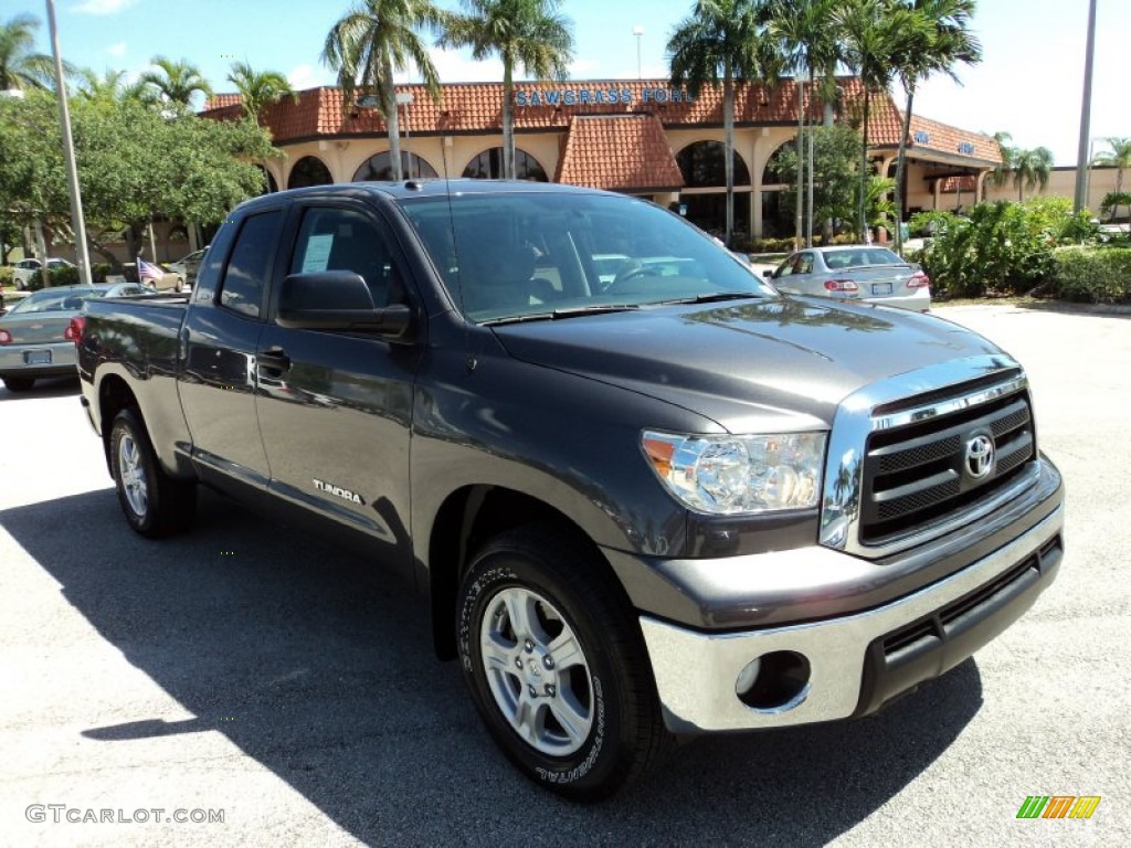 2011 Tundra SR5 Double Cab - Magnetic Gray Metallic / Graphite Gray photo #1