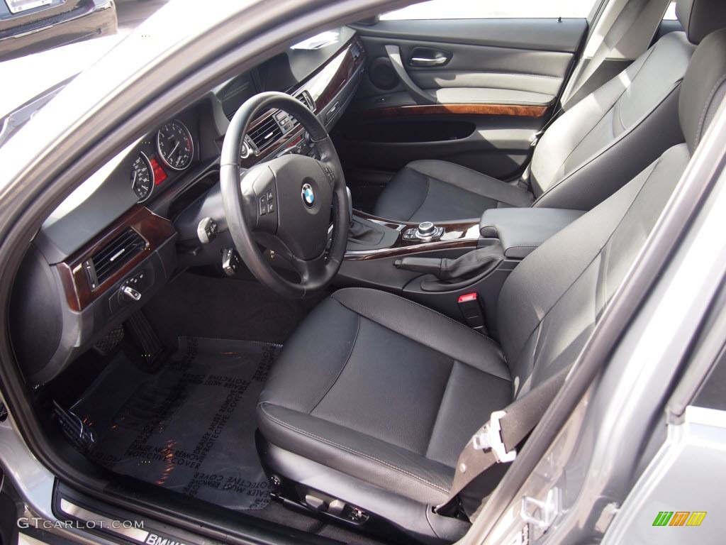 2011 3 Series 335i Sedan - Space Gray Metallic / Black photo #14