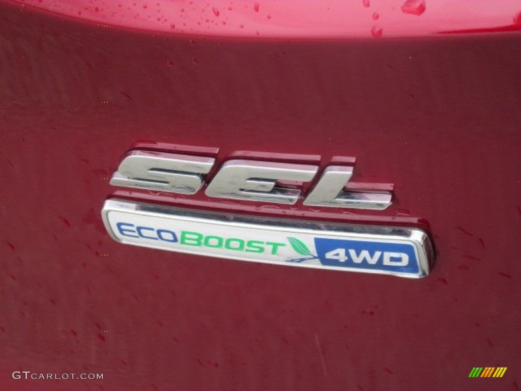 2013 Escape SEL 2.0L EcoBoost 4WD - Ruby Red Metallic / Charcoal Black photo #10