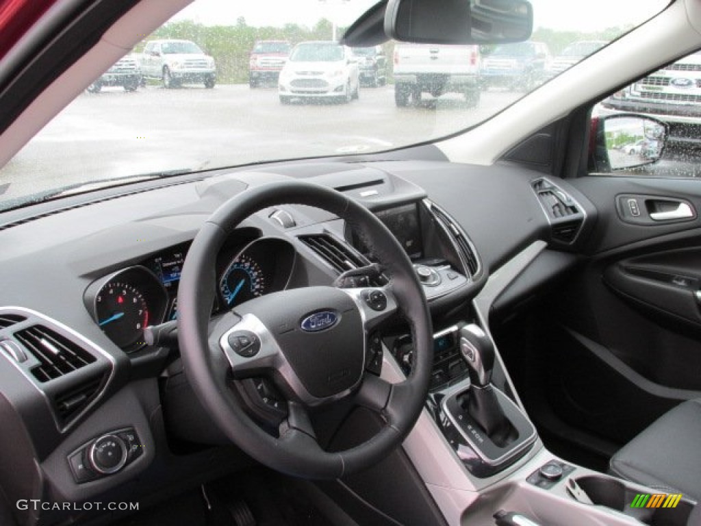 2013 Escape SEL 2.0L EcoBoost 4WD - Ruby Red Metallic / Charcoal Black photo #14