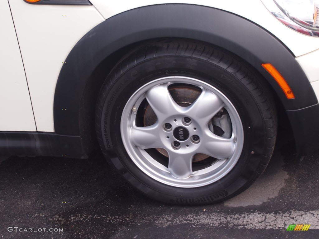 2010 Cooper Hardtop - Pepper White / Grey/Carbon Black photo #2