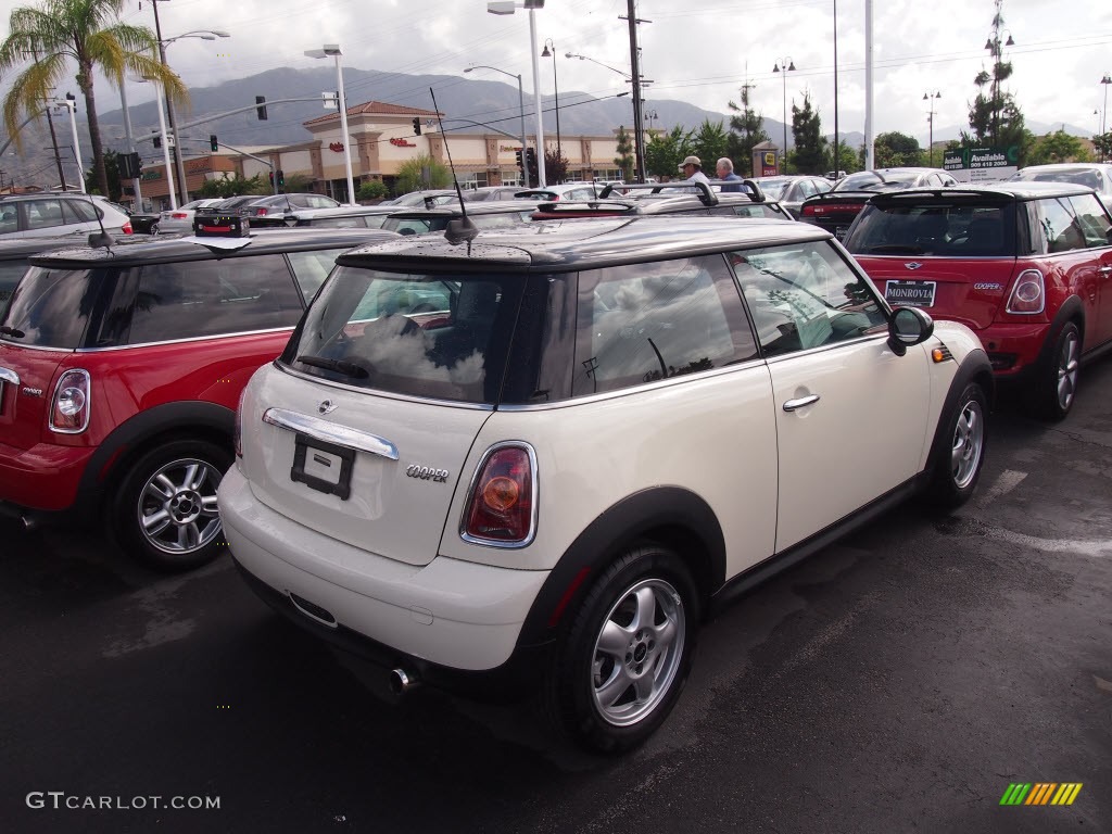 2010 Cooper Hardtop - Pepper White / Grey/Carbon Black photo #8