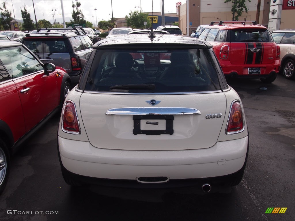 2010 Cooper Hardtop - Pepper White / Grey/Carbon Black photo #9