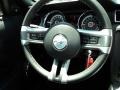 California Special Charcoal Black/Miko-suede Inserts Steering Wheel Photo for 2013 Ford Mustang #80805361