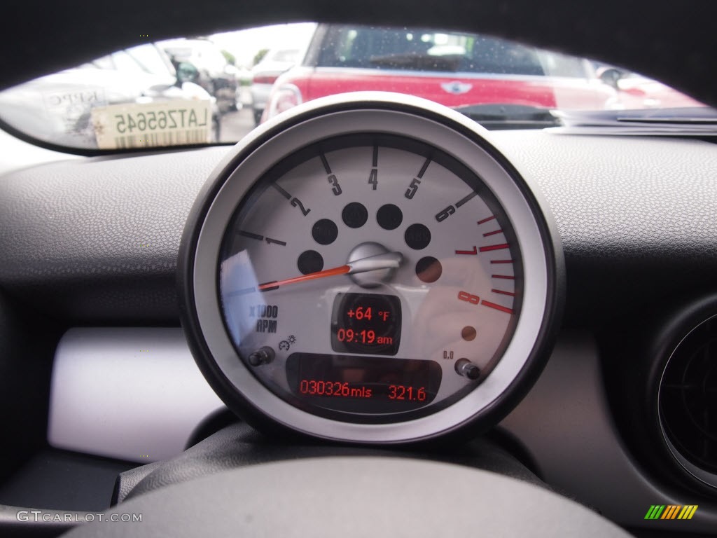 2010 Cooper Hardtop - Pepper White / Grey/Carbon Black photo #16