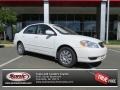 2004 Super White Toyota Corolla LE  photo #1