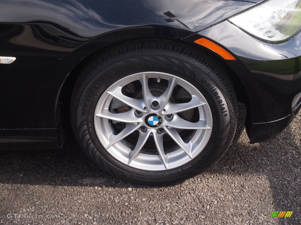 2010 3 Series 328i Sedan - Jet Black / Black photo #2