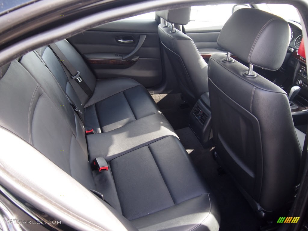 2010 3 Series 328i Sedan - Jet Black / Black photo #6