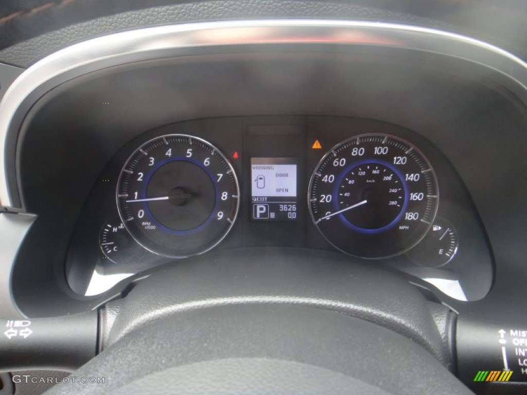 2013 Infiniti FX 37 AWD Gauges Photo #80806051