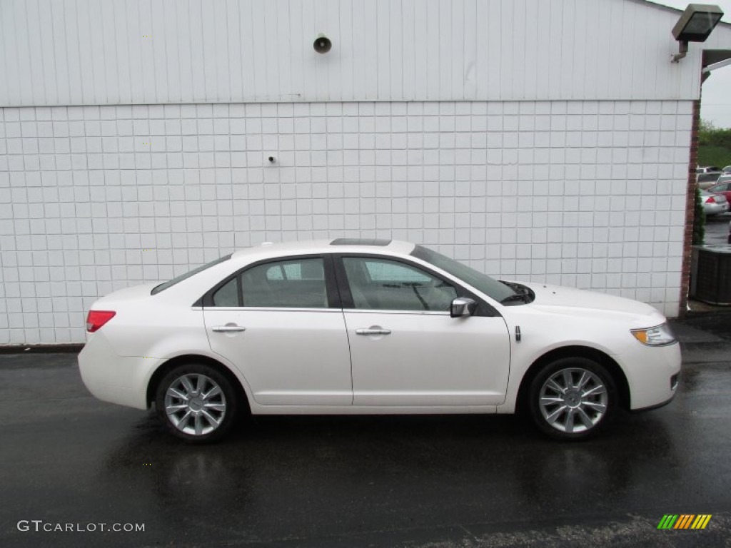 White Platinum Tri-Coat 2010 Lincoln MKZ AWD Exterior Photo #80806234