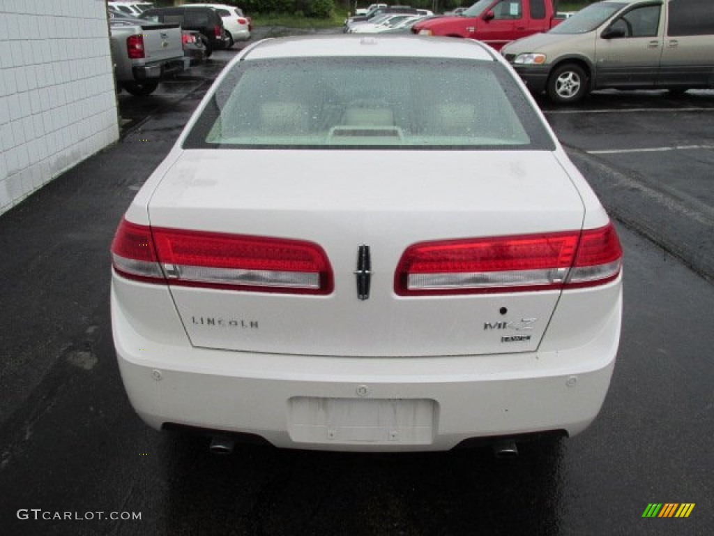 White Platinum Tri-Coat 2010 Lincoln MKZ AWD Exterior Photo #80806344