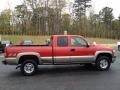Victory Red 2001 Chevrolet Silverado 2500HD LS Extended Cab 4x4 Exterior