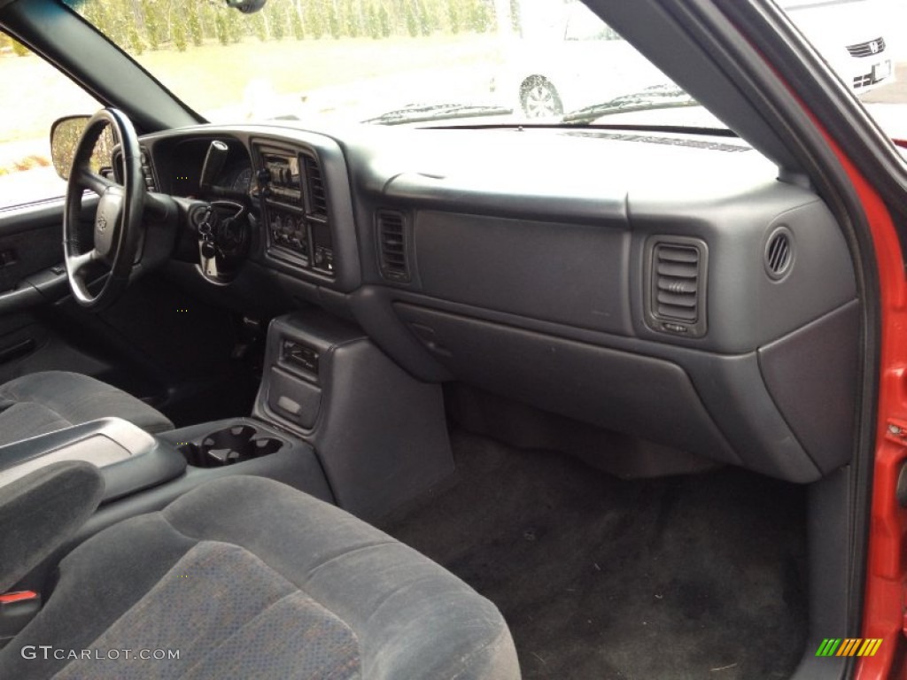 Graphite Interior 2001 Chevrolet Silverado 2500HD LS Extended Cab 4x4 Photo #80806408