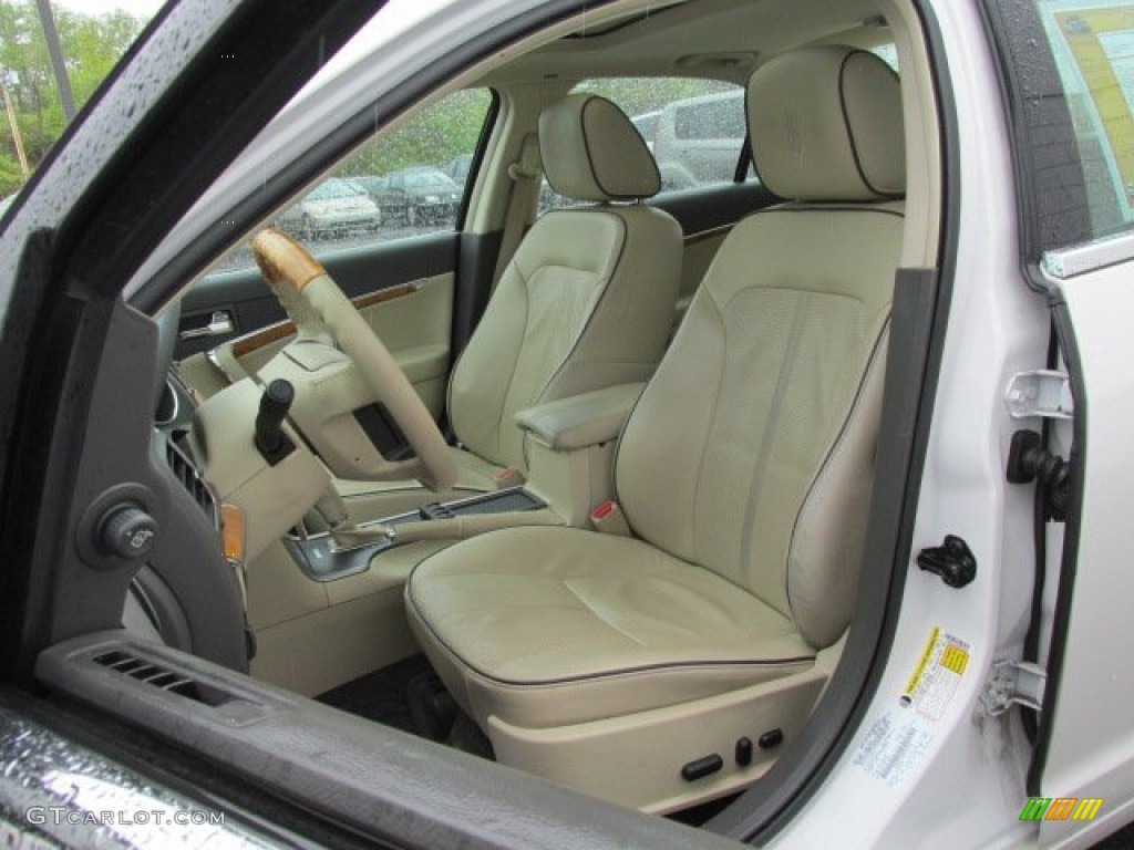Light Camel Interior 2010 Lincoln MKZ AWD Photo #80806425