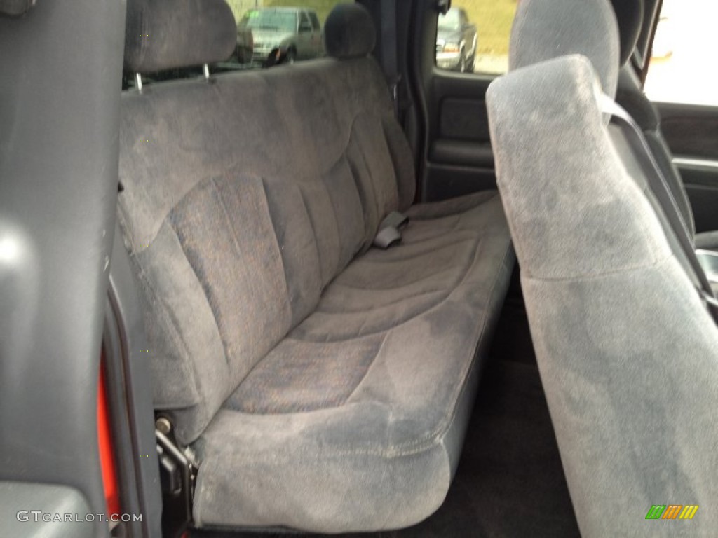 2001 Chevrolet Silverado 2500HD LS Extended Cab 4x4 Rear Seat Photo #80806441