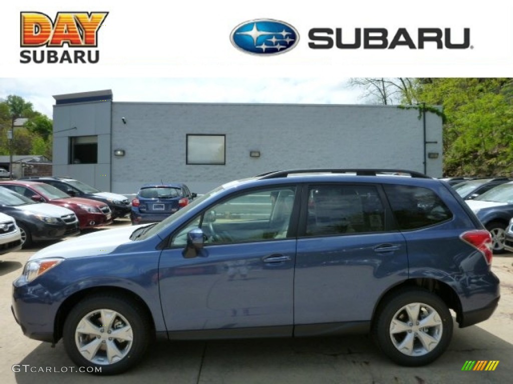 Marine Blue Pearl Subaru Forester