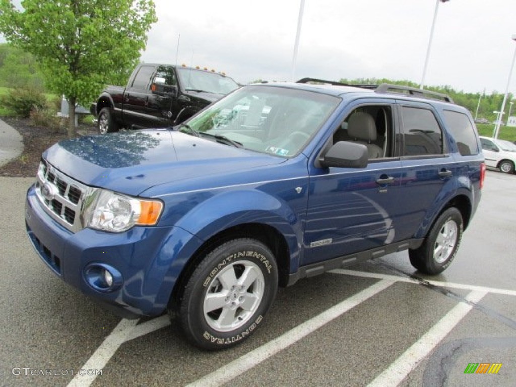 Vista Blue Metallic 2008 Ford Escape XLT V6 4WD Exterior Photo #80806524