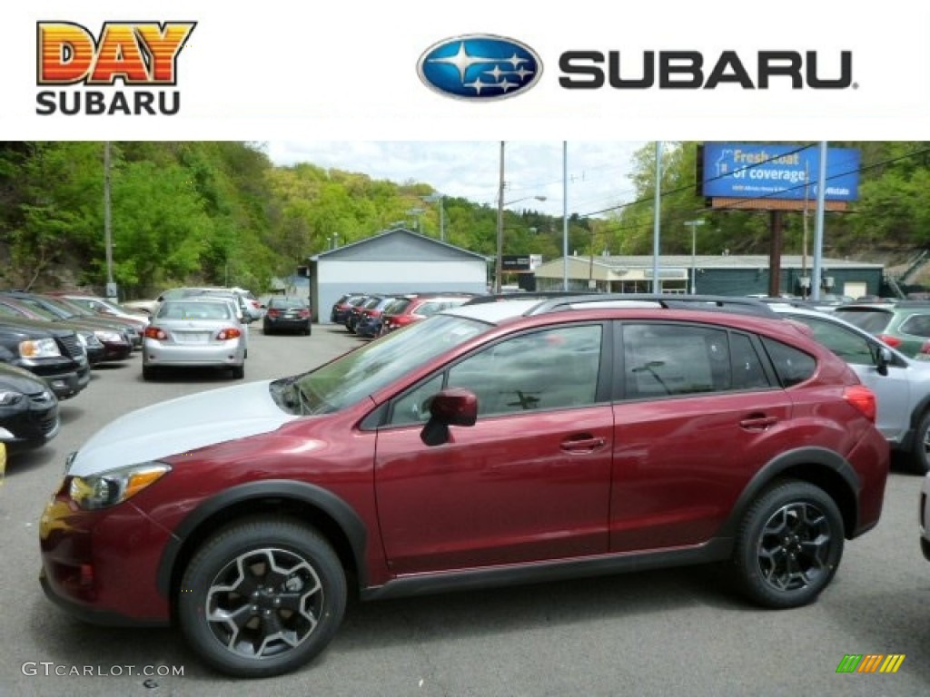 2013 XV Crosstrek 2.0 Premium - Venetian Red Pearl / Ivory photo #1