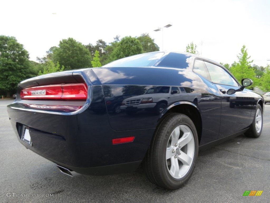 2013 Challenger SXT - Jazz Blue Pearl / Dark Slate Gray photo #3