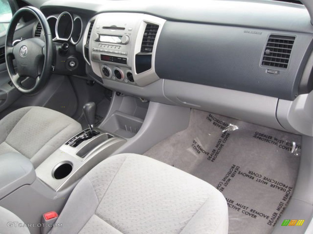2005 Toyota Tacoma PreRunner TRD Double Cab Graphite Gray Dashboard Photo #80807828