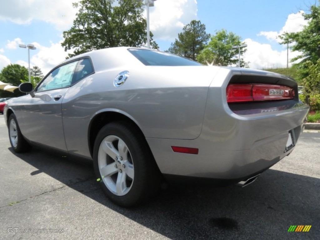 2013 Challenger SXT - Billet Silver Metallic / Dark Slate Gray photo #2