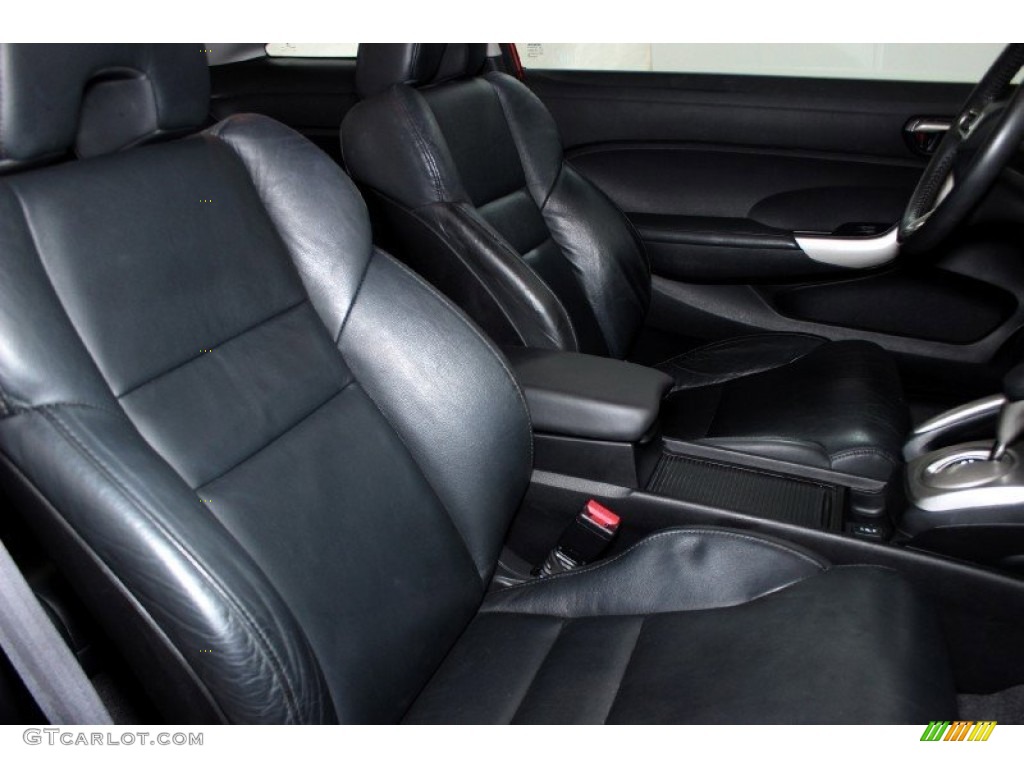 2008 Civic EX-L Coupe - Rallye Red / Black photo #4