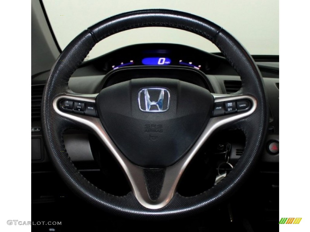 2008 Civic EX-L Coupe - Rallye Red / Black photo #15