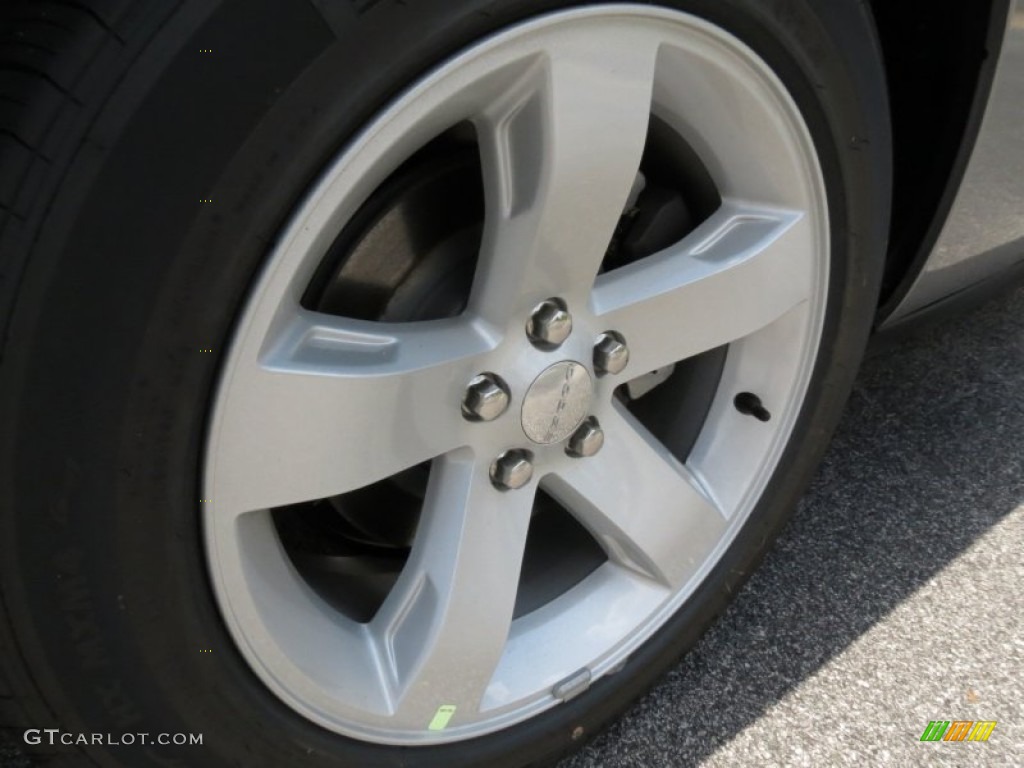 2013 Challenger SXT - Billet Silver Metallic / Dark Slate Gray photo #5