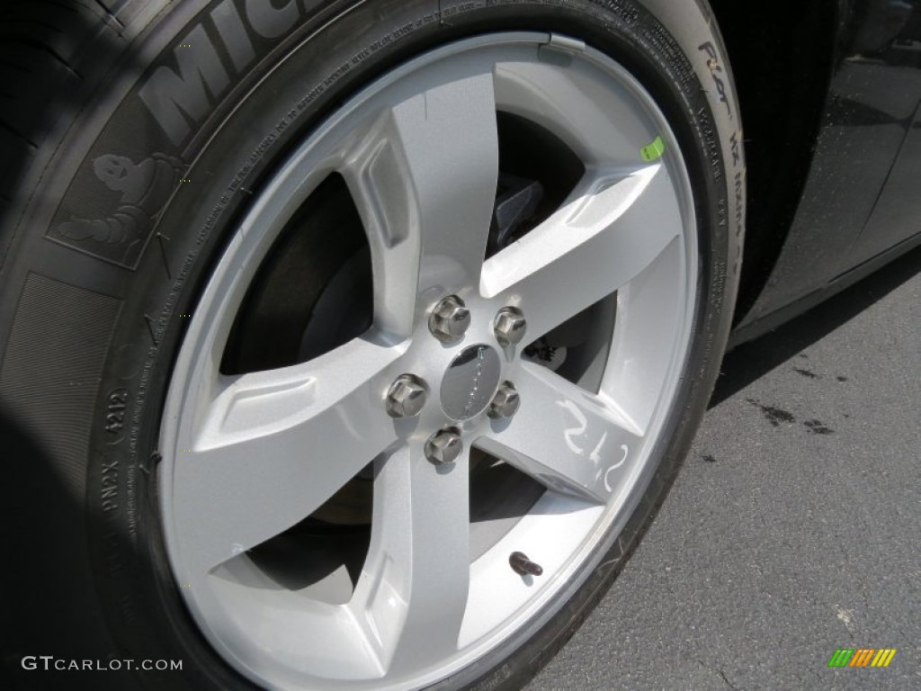 2013 Challenger SXT - Pitch Black / Dark Slate Gray photo #5