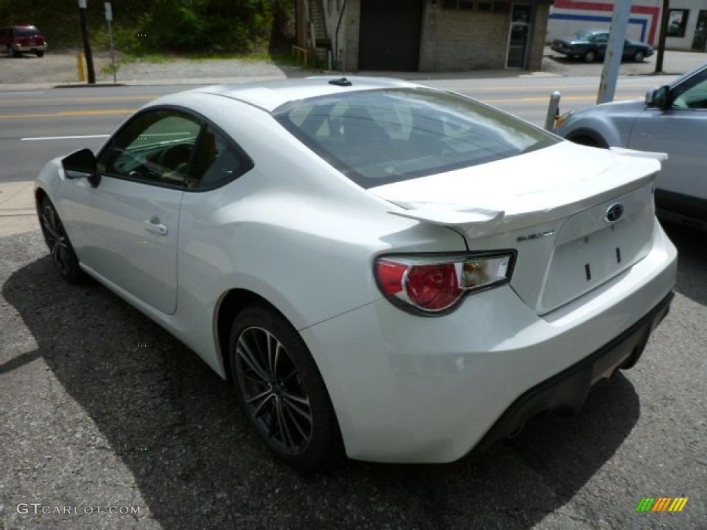 2013 BRZ Limited - Satin White Pearl / Black Leather/Alcantara photo #2