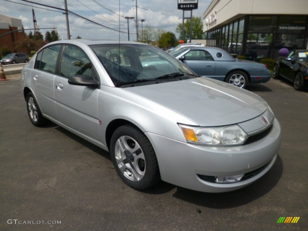 2003 ION 3 Sedan - Silver / Gray photo #1