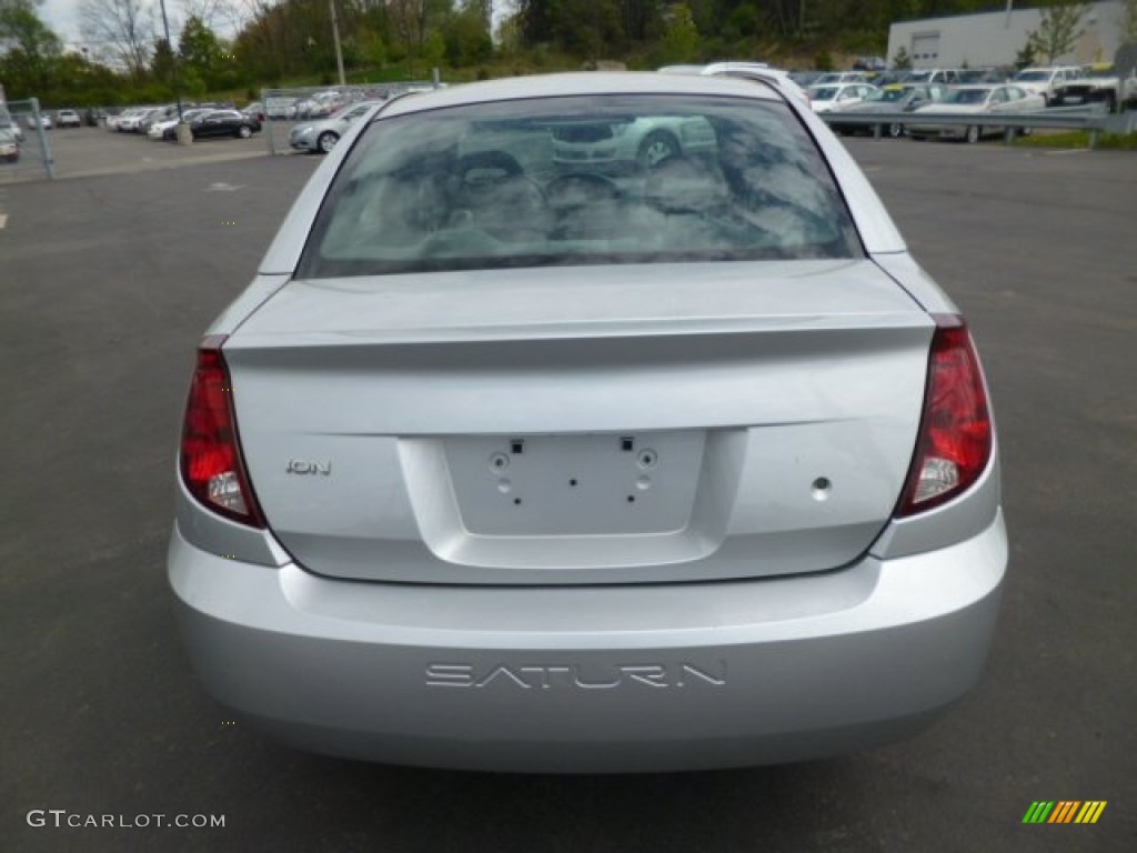 2003 ION 3 Sedan - Silver / Gray photo #6