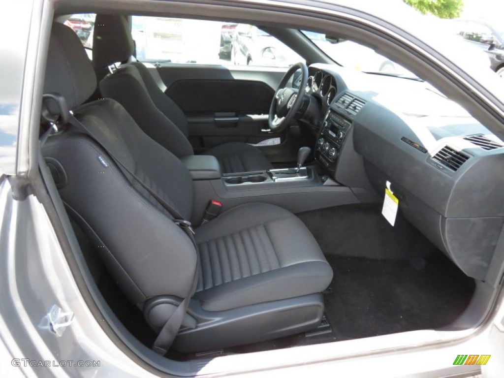 2013 Challenger SXT - Billet Silver Metallic / Dark Slate Gray photo #8