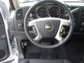 Ebony Steering Wheel Photo for 2012 Chevrolet Silverado 1500 #80812193