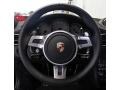 Black/Cream 2011 Porsche 911 Turbo S Coupe Steering Wheel