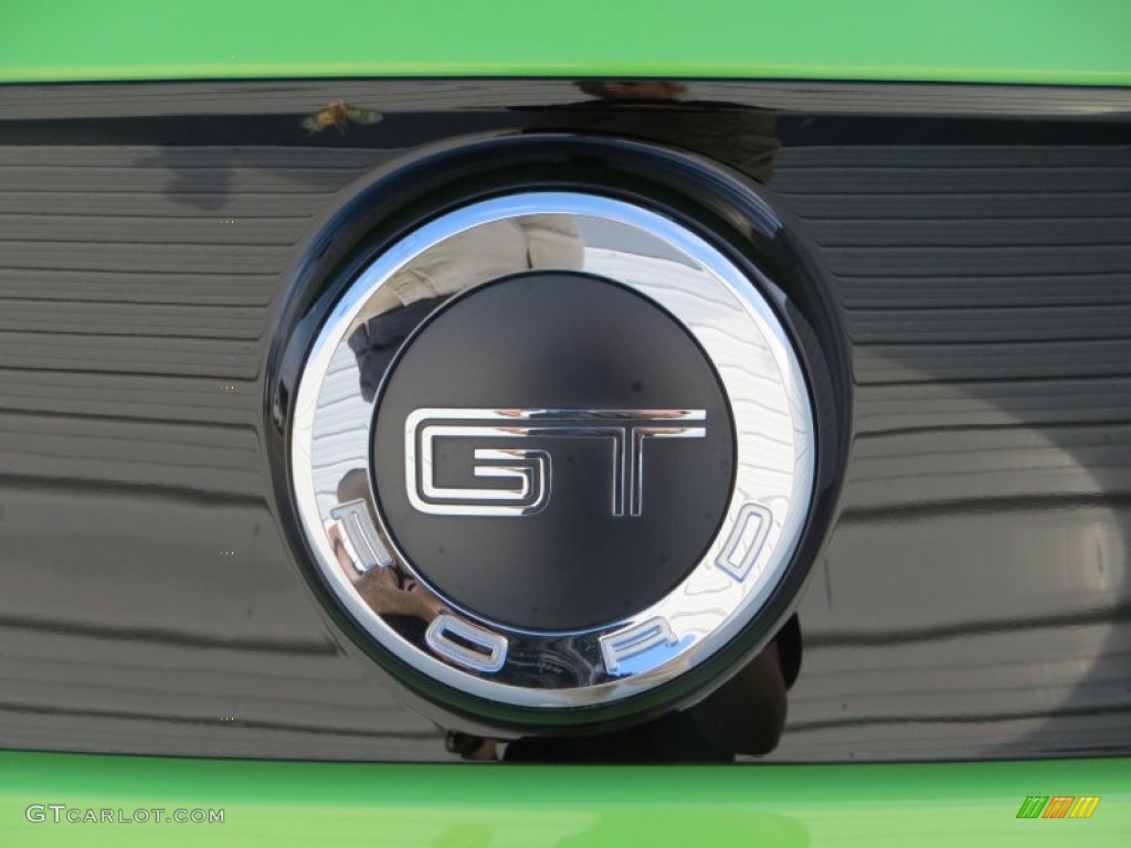 2013 Mustang GT Premium Convertible - Gotta Have It Green / Charcoal Black photo #18