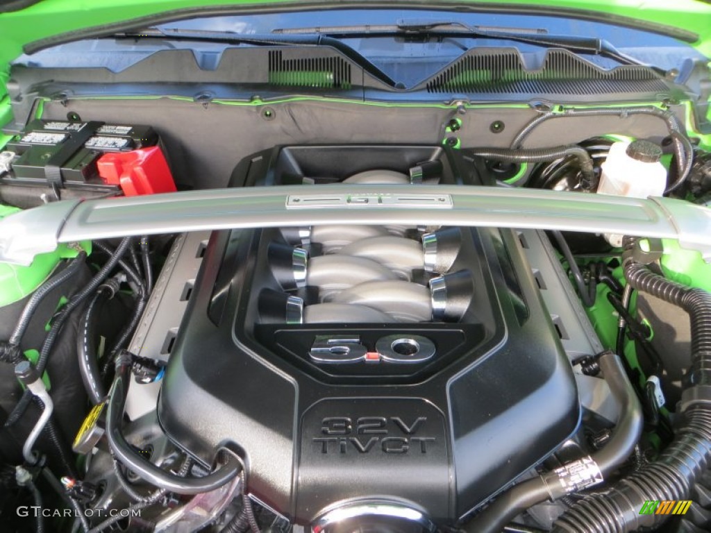 2013 Ford Mustang GT Premium Convertible 5.0 Liter DOHC 32-Valve Ti-VCT V8 Engine Photo #80812399