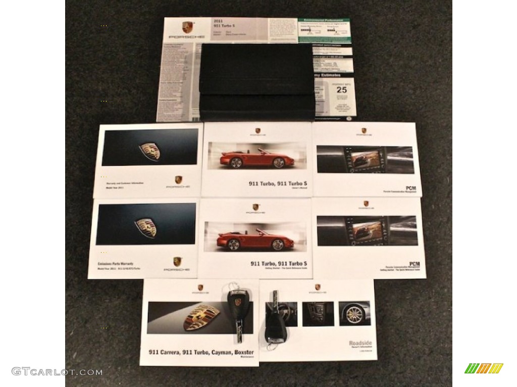 2011 Porsche 911 Turbo S Coupe Books/Manuals Photo #80812486