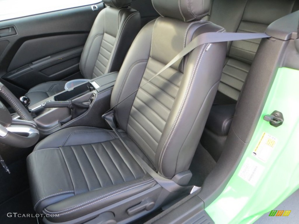 2013 Ford Mustang GT Premium Convertible Front Seat Photo #80812587
