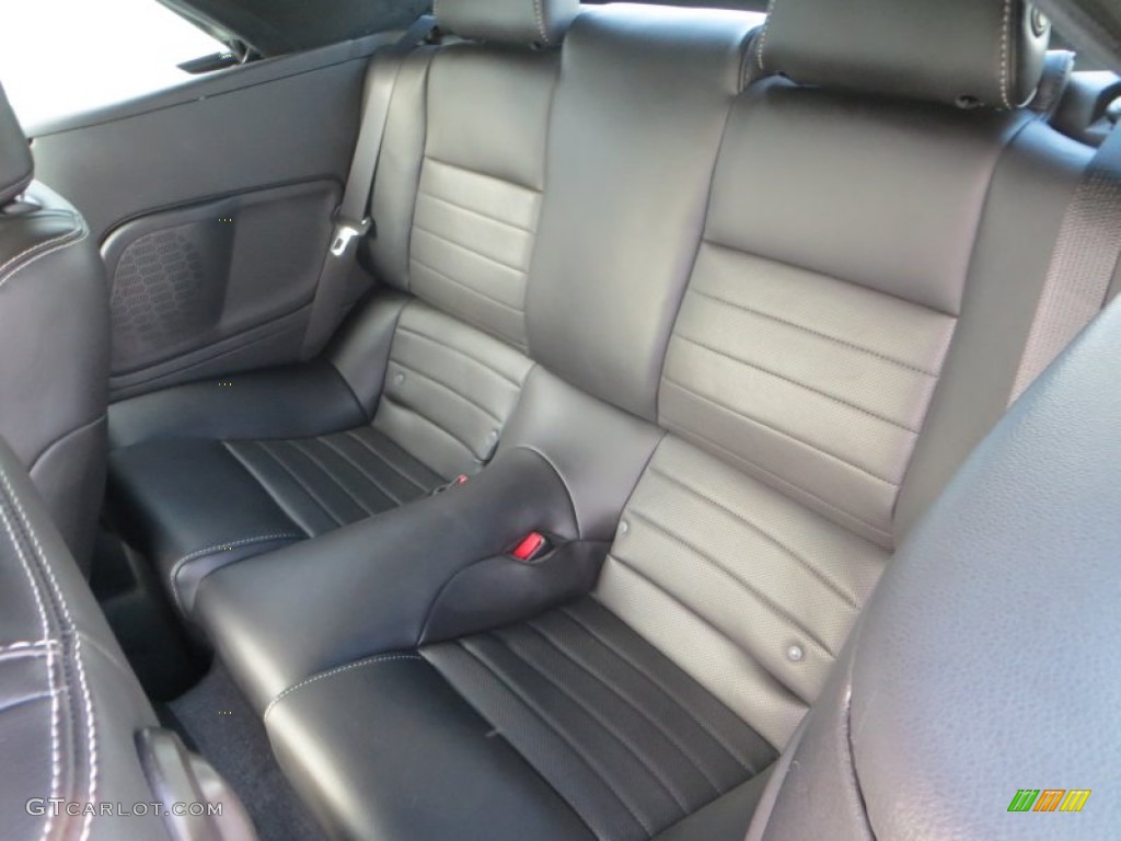 2013 Ford Mustang GT Premium Convertible Rear Seat Photo #80812633