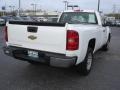 2008 Summit White Chevrolet Silverado 1500 Work Truck Regular Cab  photo #4