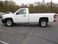 2008 Summit White Chevrolet Silverado 1500 Work Truck Regular Cab  photo #9