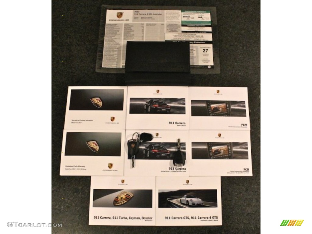 2012 Porsche 911 Carrera 4 GTS Cabriolet Books/Manuals Photo #80813980