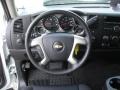 Ebony Steering Wheel Photo for 2013 Chevrolet Silverado 2500HD #80814058