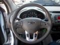 Black 2012 Kia Sportage EX Steering Wheel